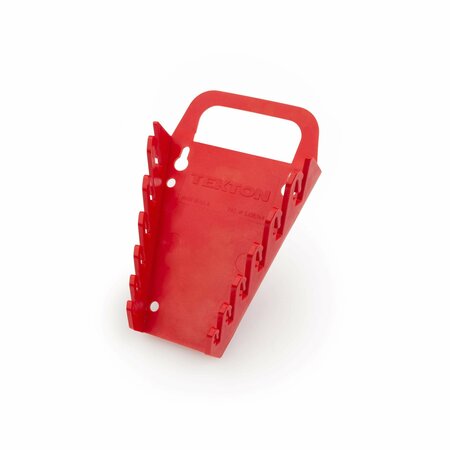 TEKTON 6-Tool Ratcheting Box End Wrench Holder (Red) ORG22206